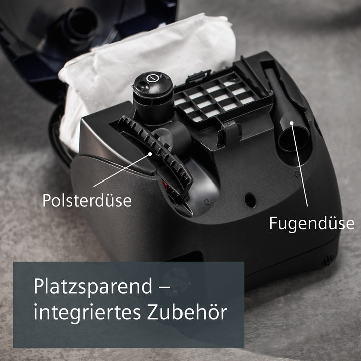 Staubsauger mit Beutel 700W Hygienefilter für Hartboden und Teppich - Bild 5