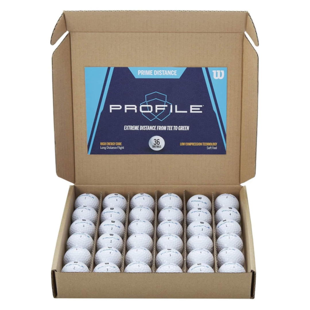 Golfbälle Ionomer 36er-Set weiss für maximale Distanz - Bild 6