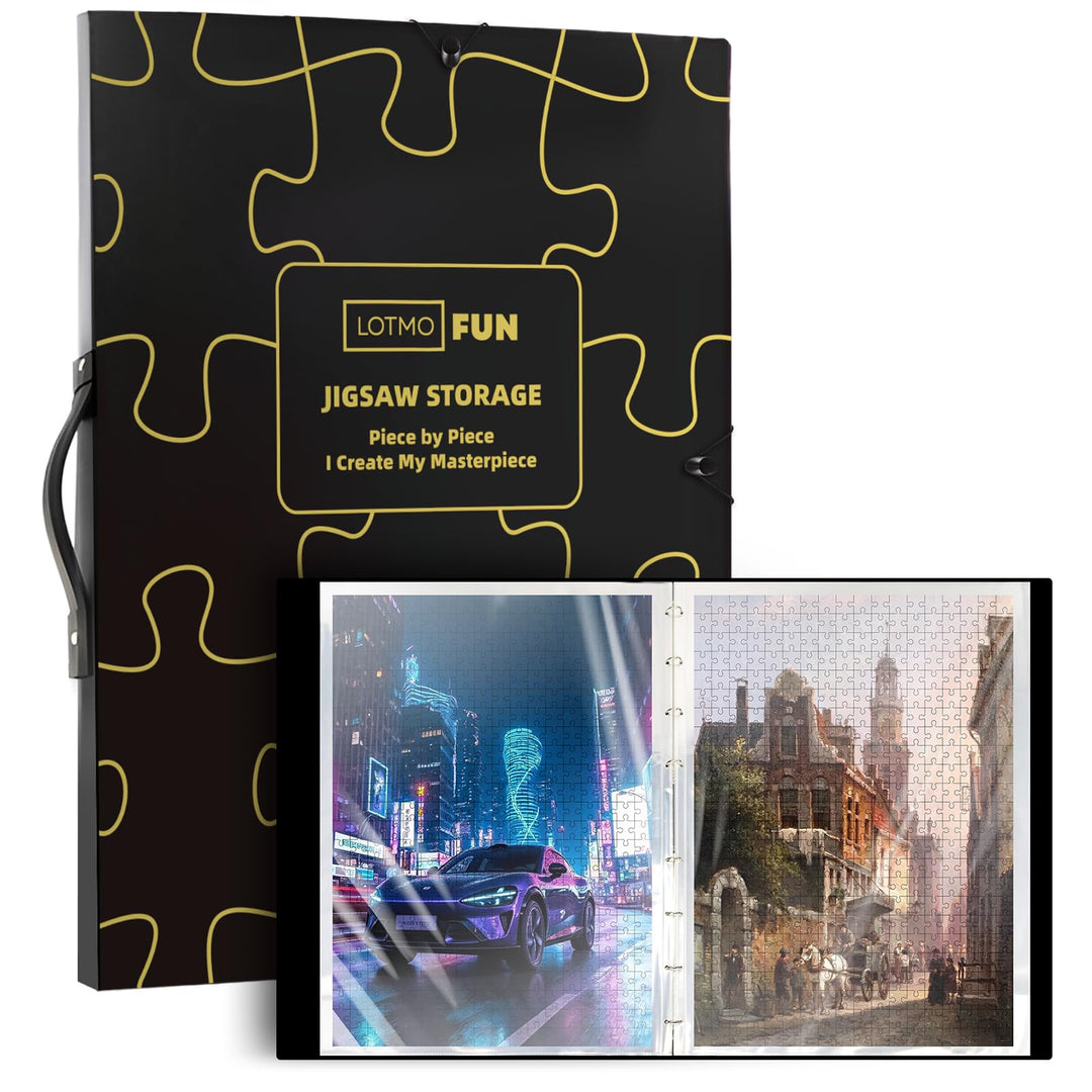 Puzzle-Mappe für 1000-Teile-Puzzles 25 Taschen bis 50 Puzzles
