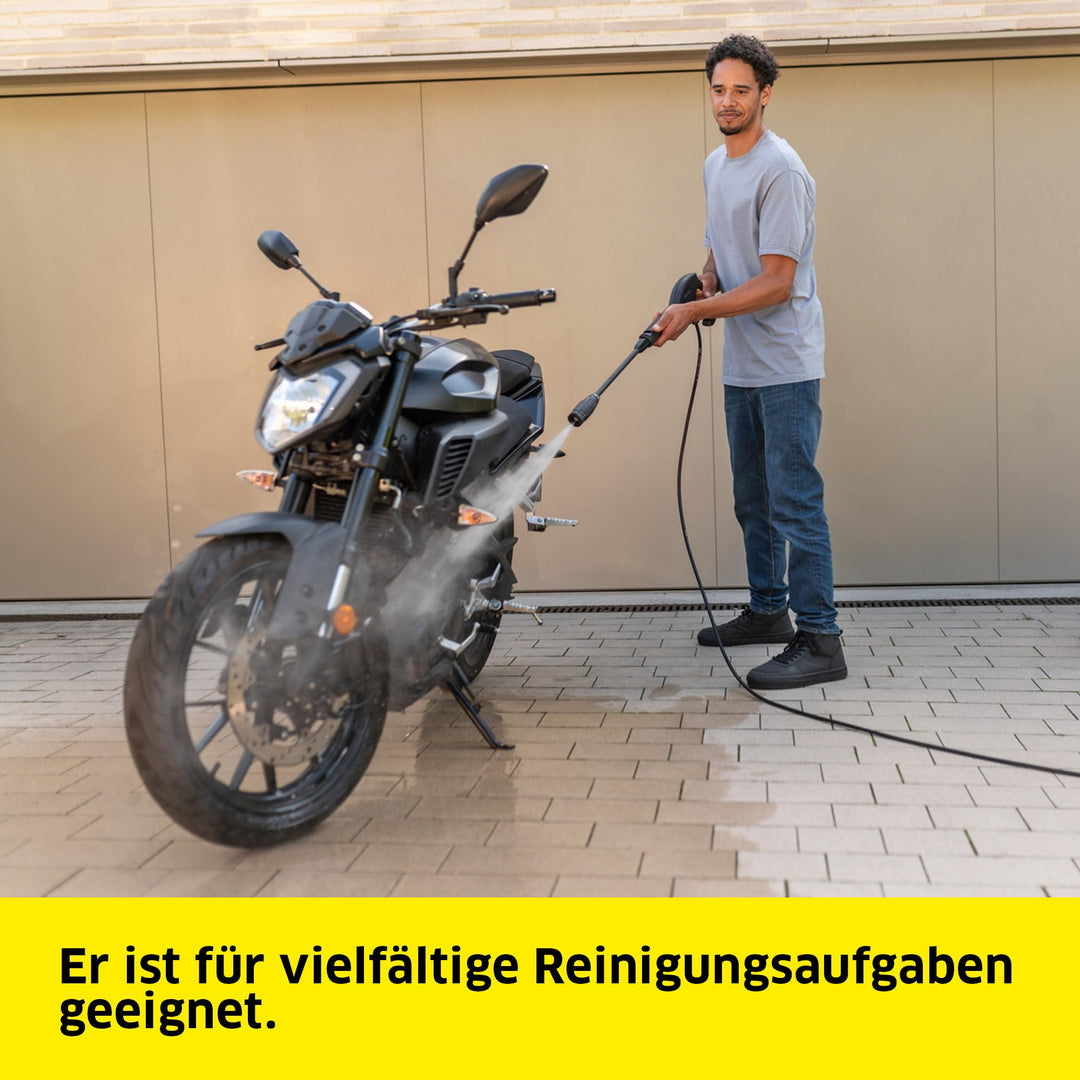 Hochdruckreiniger 120 bar mit Schaumdüse für Garten und Auto - Bild 3