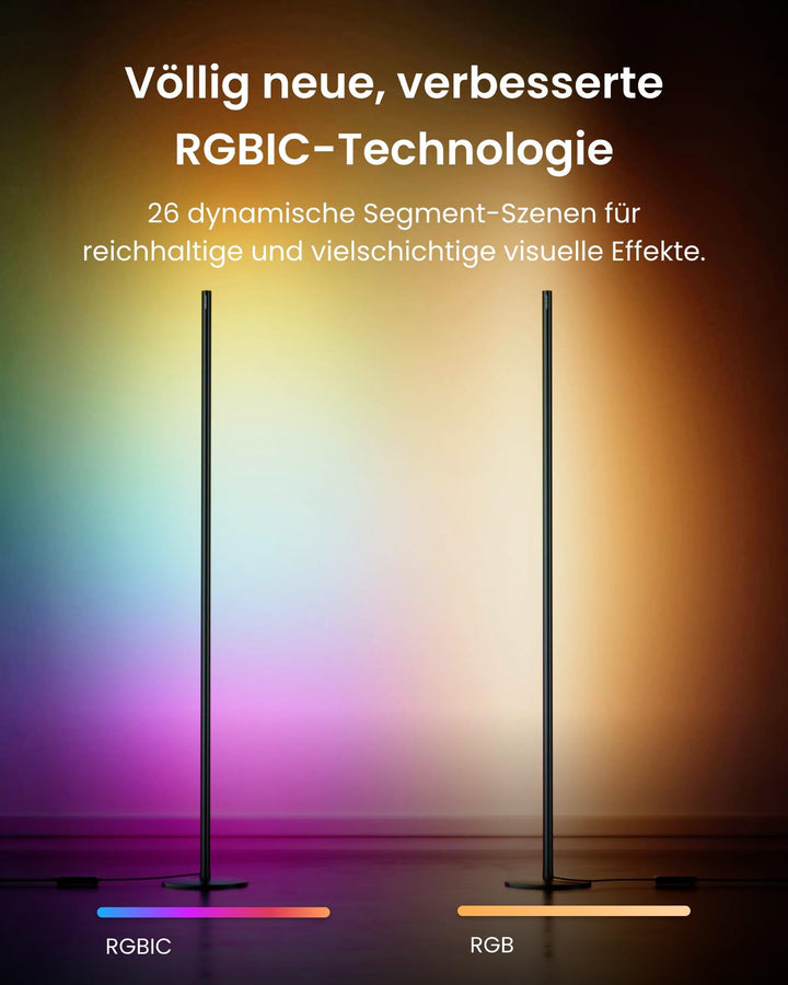 LED Stehlampe RGBICWW Smart Home Matter 1200 lm Musiksync - Bild 3