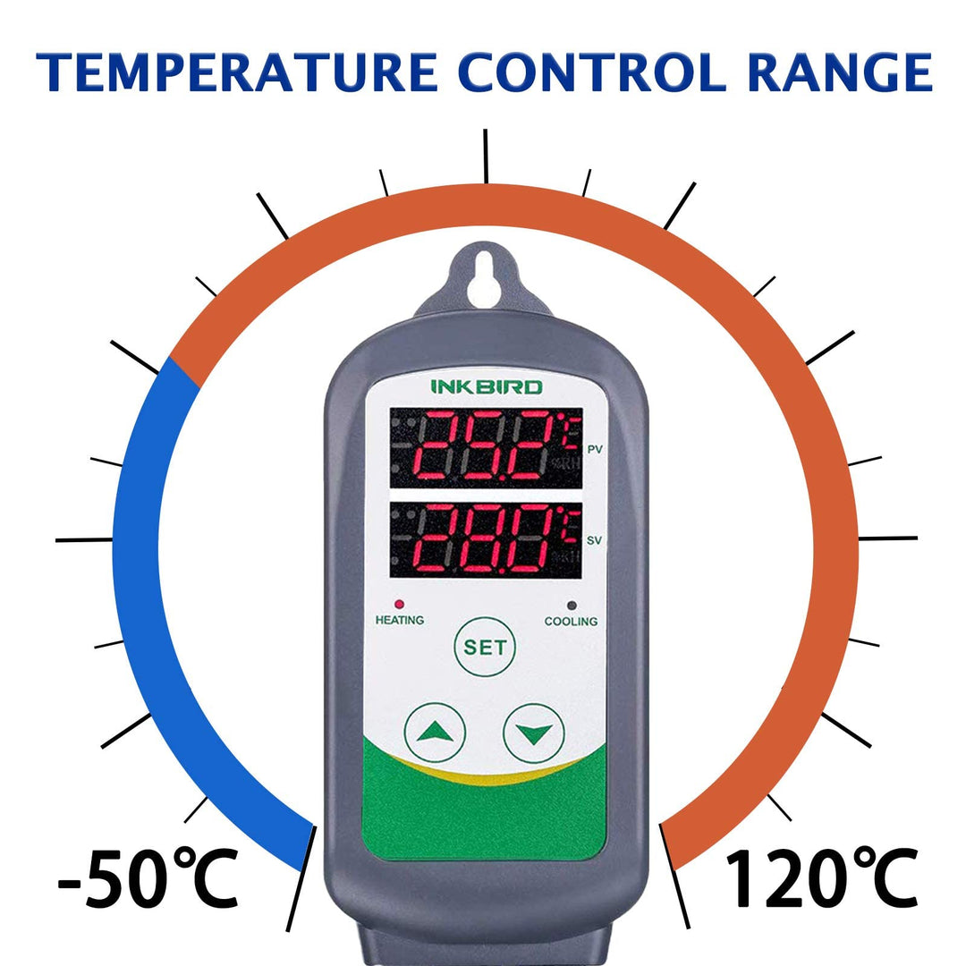Temperaturregler digital 2200W Heizen Kühlen mit Sensor 230V - Bild 3