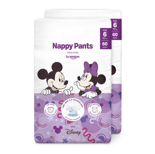 Windelhosen Grösse 6 ab 15 kg mit Disney-Motiven 120 Stück