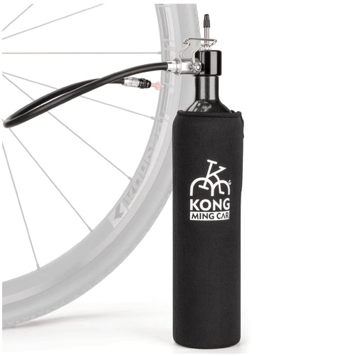 Fahrrad Tubeless Reifen-Booster Aluminium 1,1 L 160 PSI für Presta-Ventil