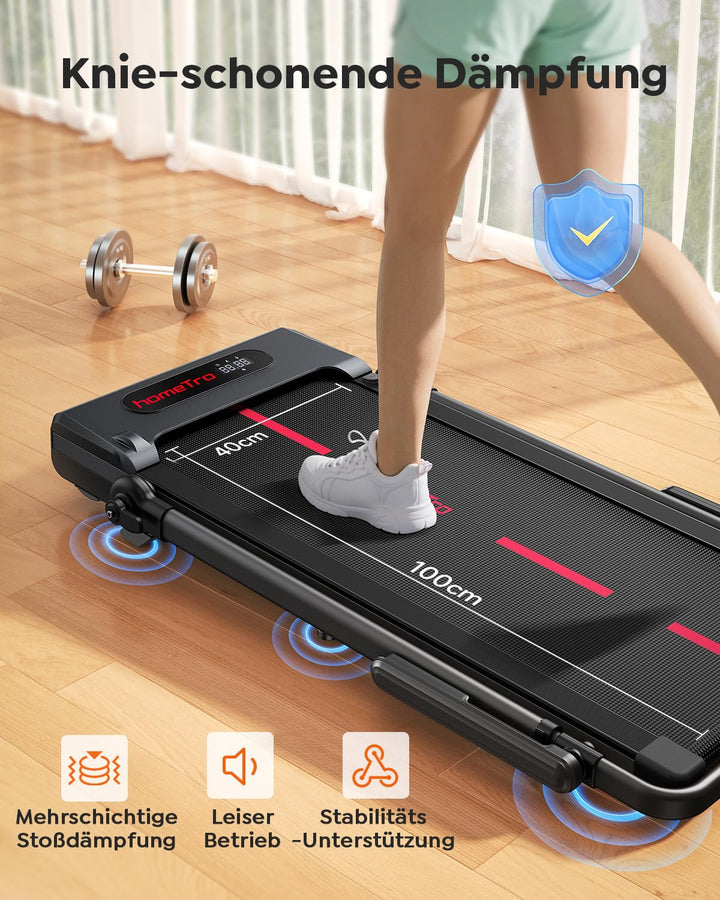 Laufband klappbar 3,0 PS Motor 7% Steigung Heim-Fitness - Bild 6