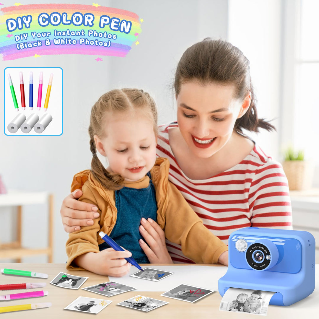 Sofortbildkamera Kinder 1080P mit Druckfunktion 2,4 Zoll 32GB - Bild 7