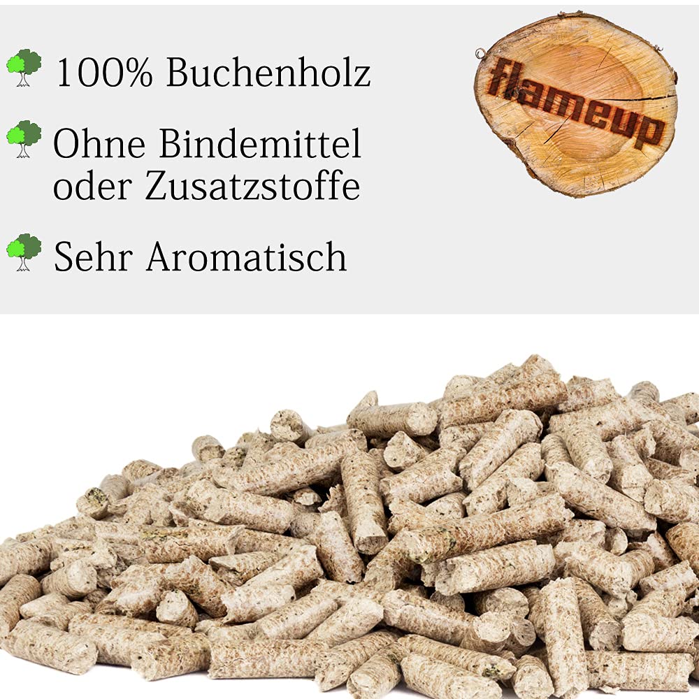 Räucherpellets Buche 30 kg für Grill Smoker und Pizzaofen - Bild 5