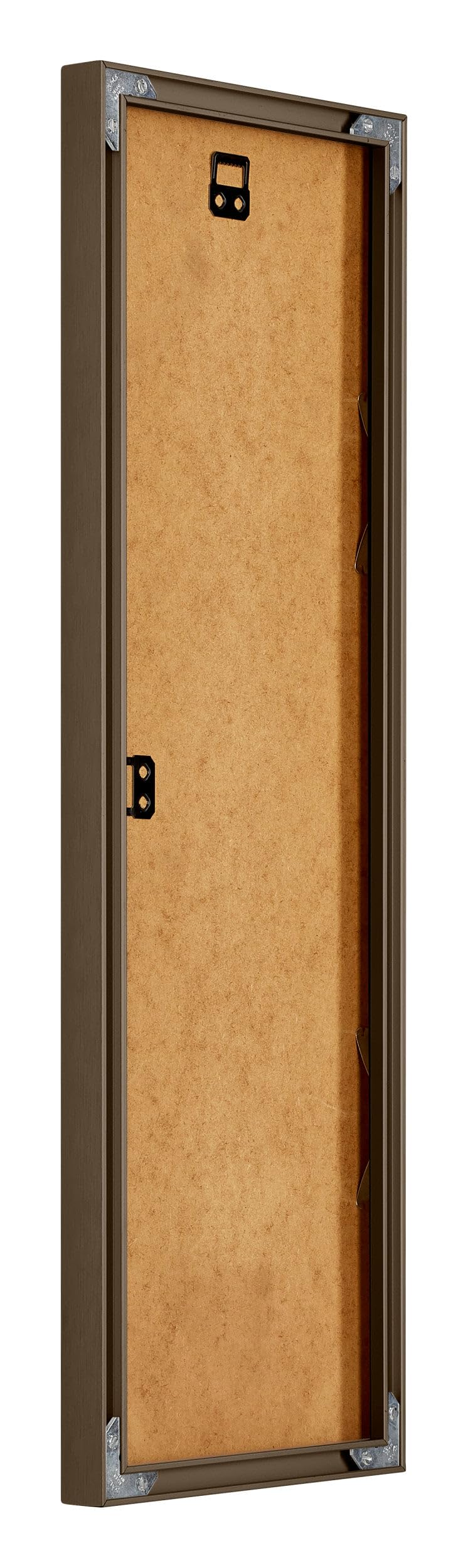 Bilderrahmen 20x60 cm Aluminium Panorama Nussbaum-Optik - Bild 5