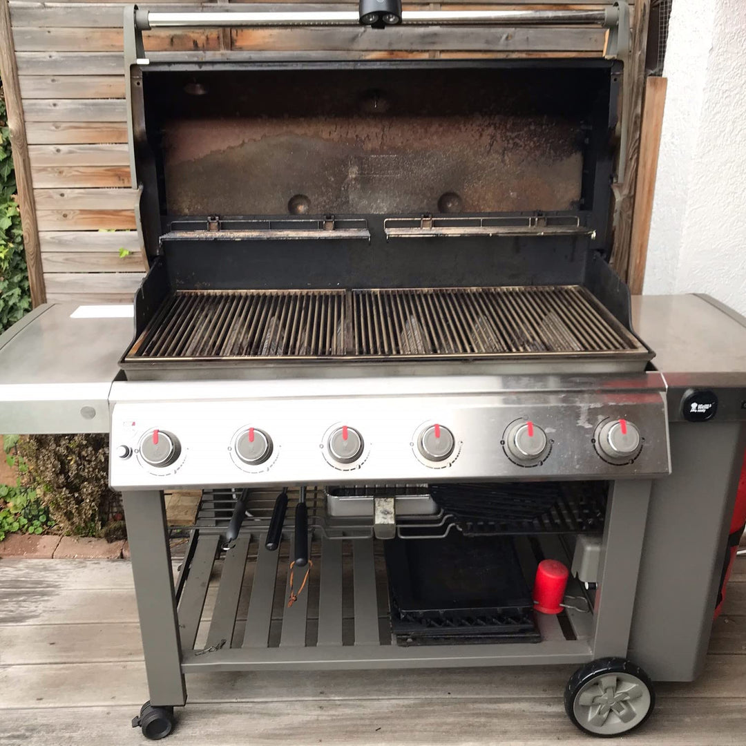 Brennerabdeckung Edelstahl 435x160mm 1,5mm stark für Gasgrill - Bild 2