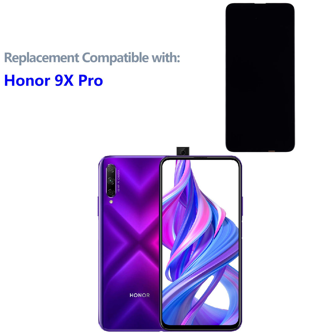 LCD Display Honor 9X Pro Schwarz Ersatzbildschirm 6,59 Zoll mit Werkzeug - Bild 6