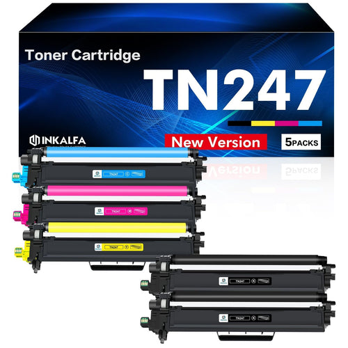 Toner-Set TN-243/TN-247 5er-Pack für Brother Farblaserdrucker