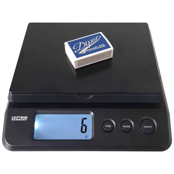 Digitale Paketwaage 20 kg / 1 g Teilung mit USB und Batterie - Bild 4
