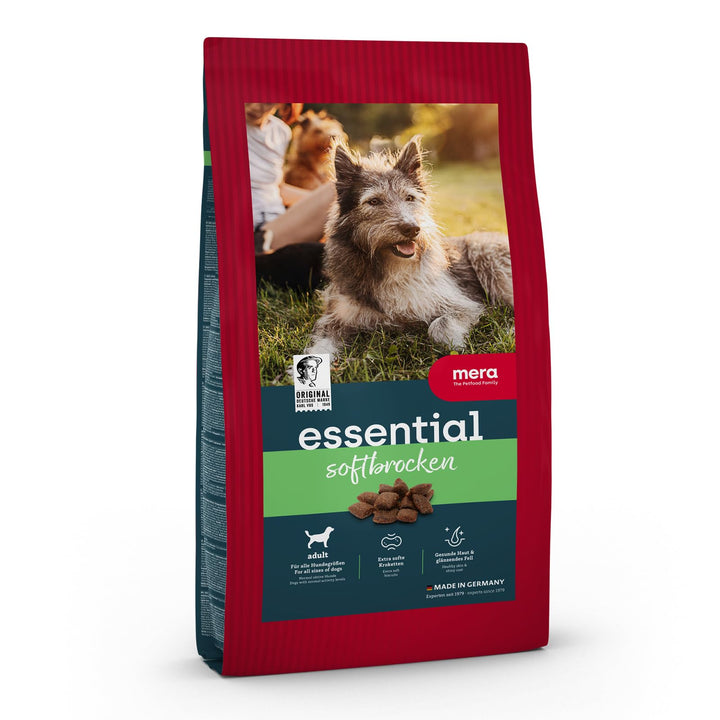 Halbfeuchtes Hundefutter mit Geflügel Soft Brocken 12,5 kg
