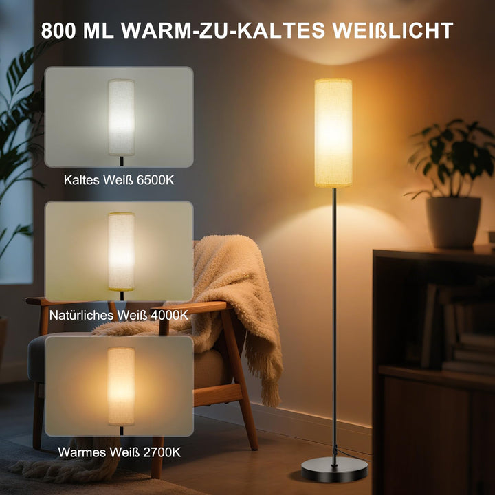 Stehlampe RGB dimmbar mit Fernbedienung App-Steuerung 170cm - Bild 3