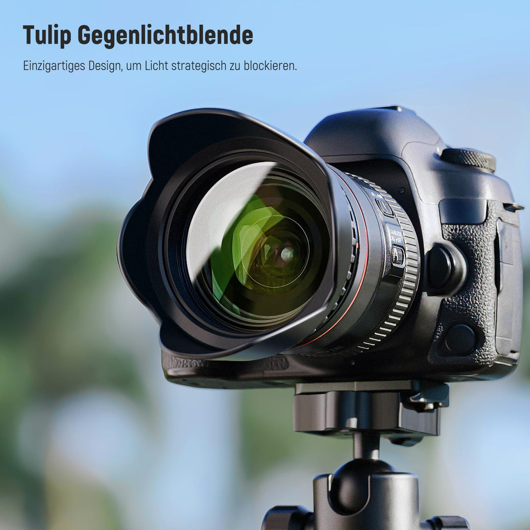 Objektivfilter Set 58mm UV CPL FLD ND2/4/8 mit Blenden 9-teilig - Bild 5