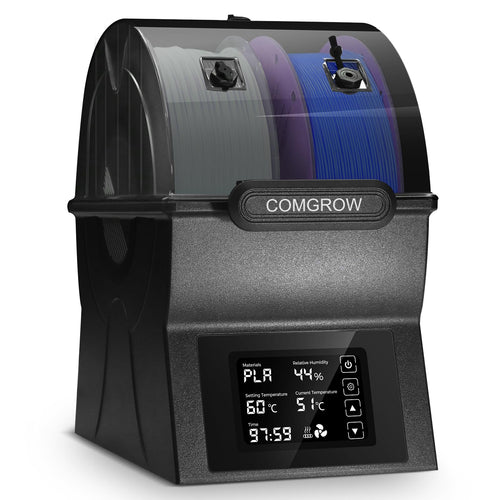 Filament Trockner Box für 2 Spulen, 150W PTC, 9 Filamenttypen