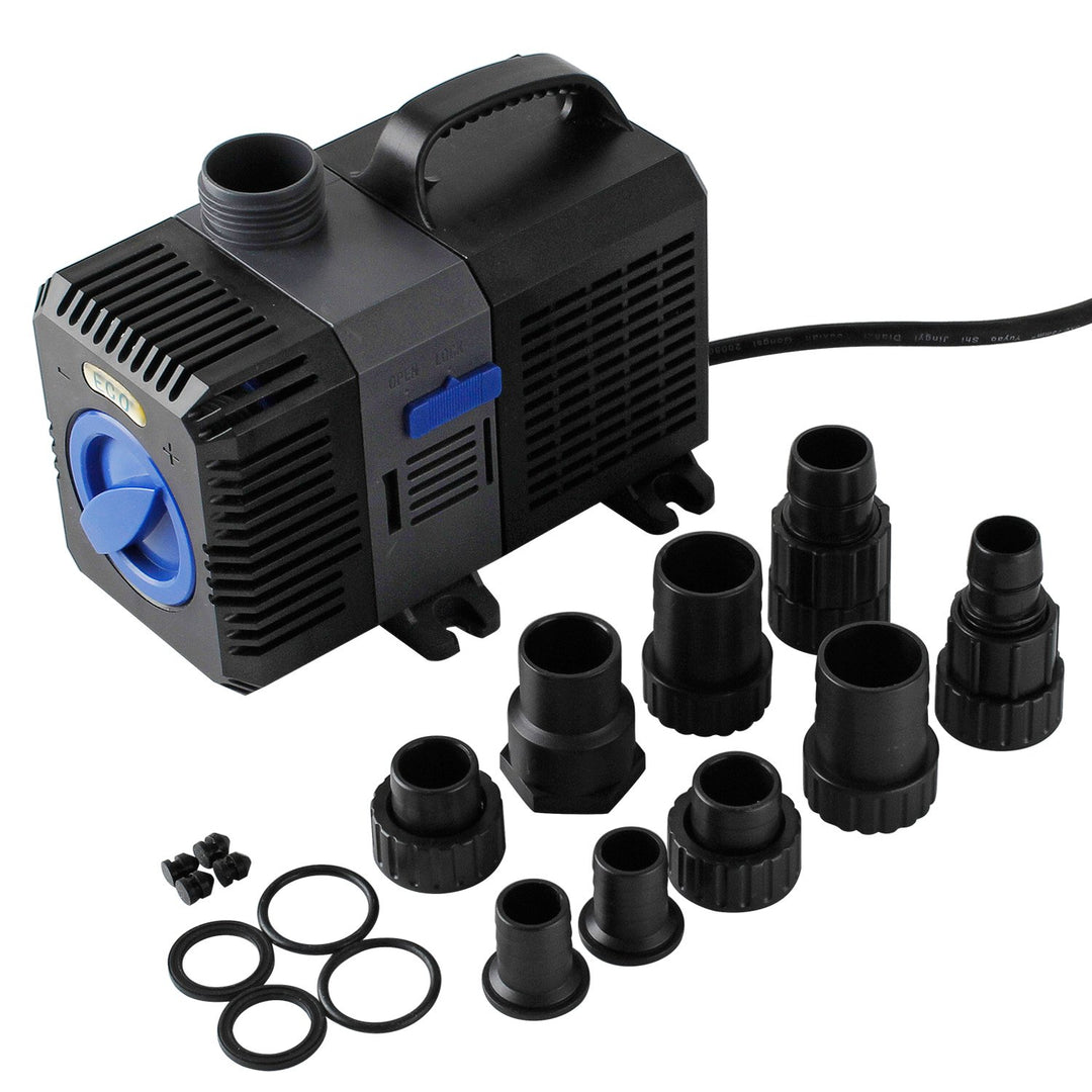 Teichpumpe 4500 L/h 30W regelbar für Teich und Bachlauf - Bild 3