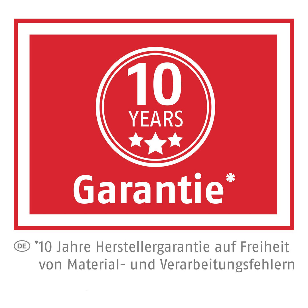 Fenster-Zusatzsicherung 2 Stahlriegel Schlüssel braun Nachrüstung - Bild 7