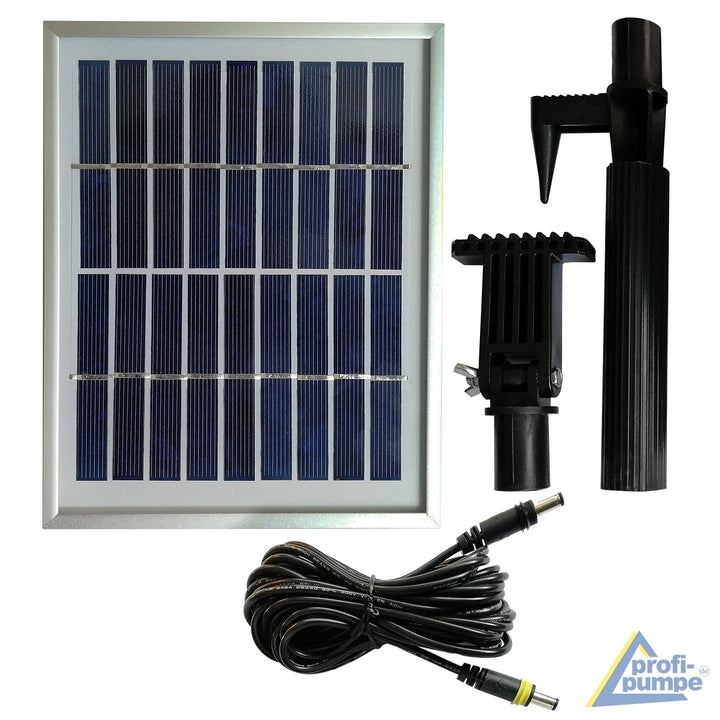 Kaskadenbrunnen Hybrid Solar/230V mit RGB-LED Steinoptik 64cm - Bild 4