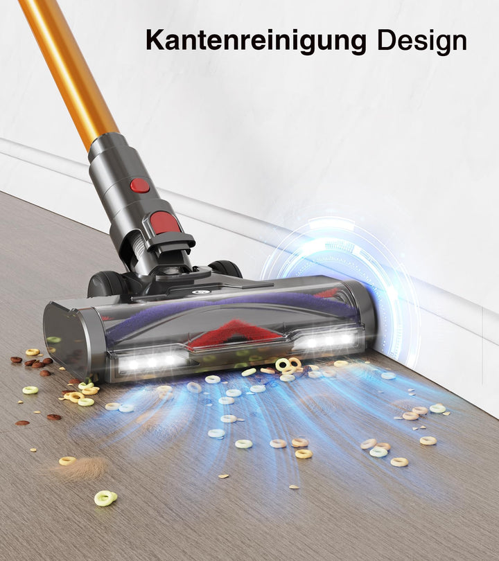 Akkustaubsauger Kabellos 50KPA 600W 75Min Anti-Tangle fuer Tierhaare - Bild 7