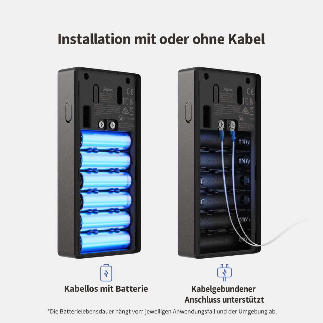 Video-Türklingel mit Kamera 2K, Matter Hub, Zigbee, Gesichtserkennung - Bild 6