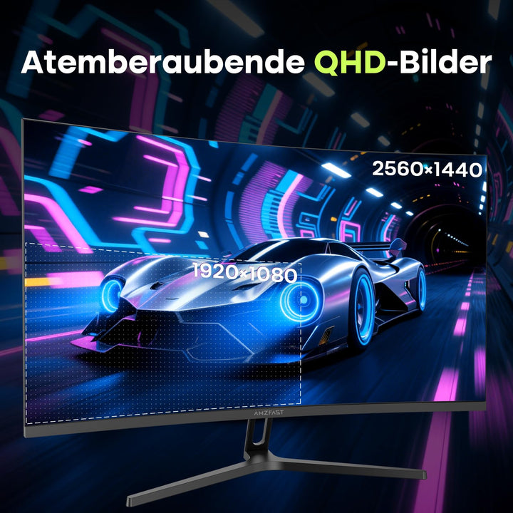 Curved Gaming Monitor 27 Zoll QHD 280Hz 1ms HDMI 2.1 für PS5 Xbox - Bild 4