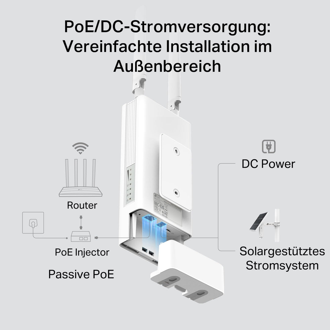 Outdoor 4G LTE Router SIM Karte IP65 PoE 150 Mbit/s WLAN - Bild 5