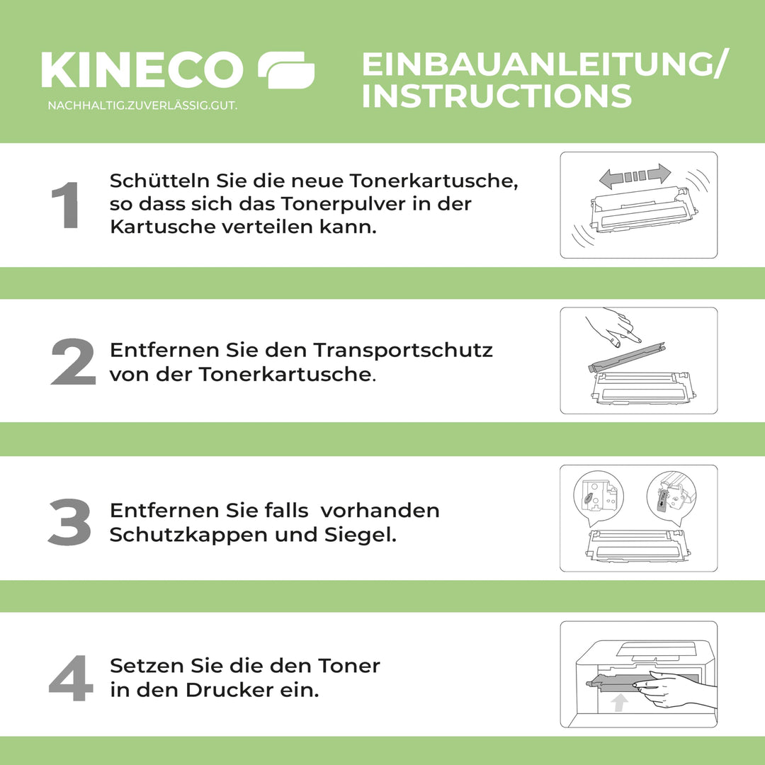 Toner Schwarz 2er-Pack kompatibel mit Kyocera TK-1150 je 3.000 Seiten - Bild 4