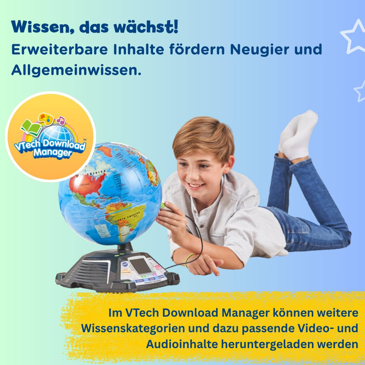 Interaktiver Lern-Globus mit Bildschirm und Stift 600+ BBC-Videos - Bild 5