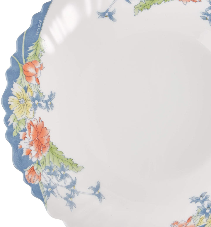 Tafelservice 26-teilig Hartglas mit Blumenmotiv für 6 Personen - Bild 7