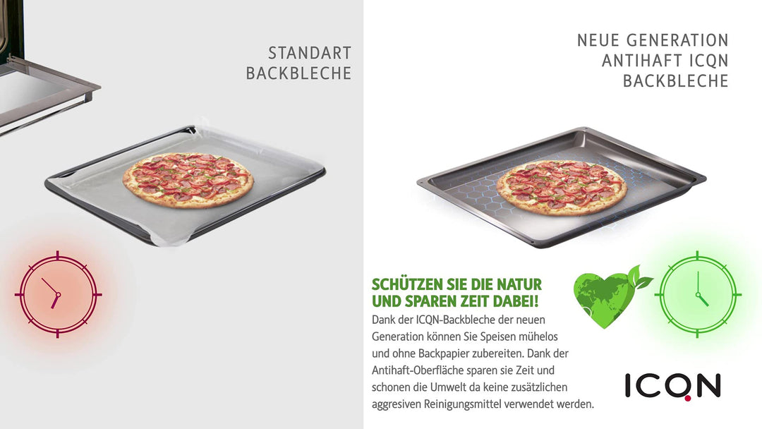 Fettpfanne Backofen emailliert 46,5 x 37,5 x 3 cm für Bosch - Bild 6