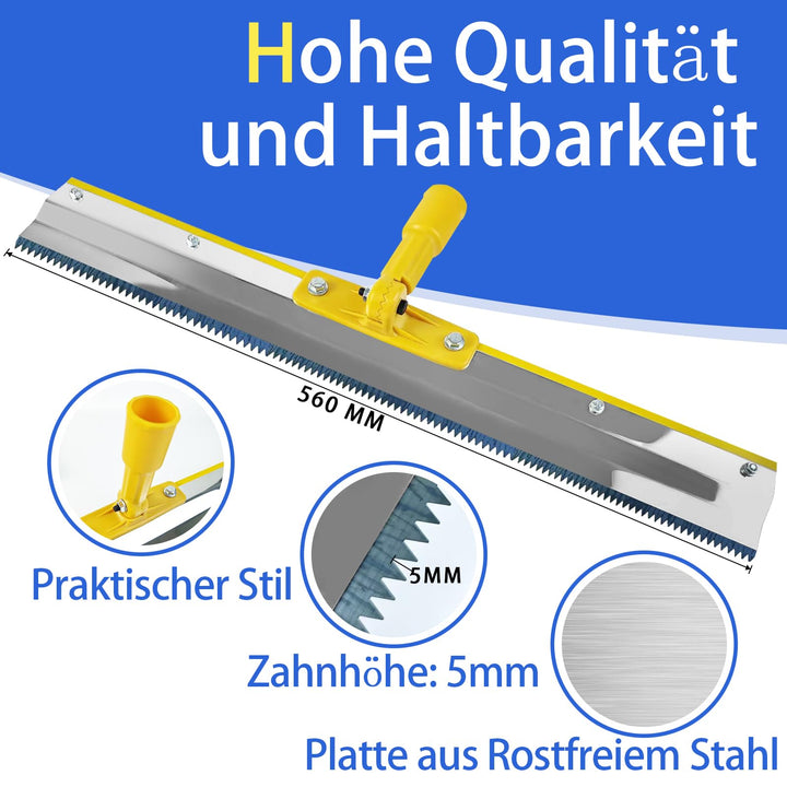 Bodenbeschichtung Werkzeug-Set 6-teilig mit Stachelwalze und Nagelschuhen - Bild 4