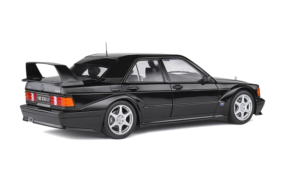 Modellauto Mercedes-Benz 190E Evo II Druckguss Metall 1:18 schwarz - Bild 10