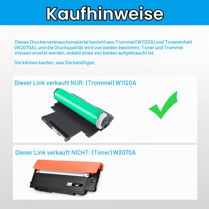 Bildtrommel 120A kompatibel fuer HP Color Laser 150 178 179 Serie 16000 Seiten - Bild 2