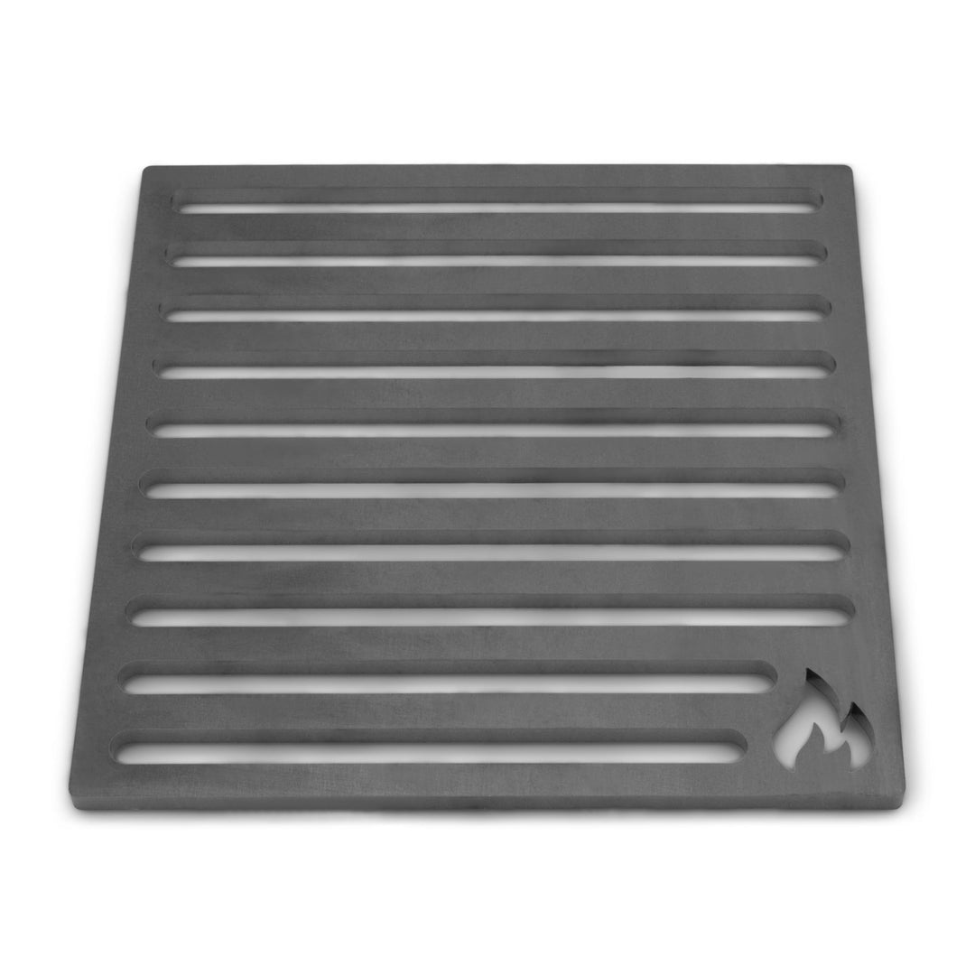 Ofenrost 18x22 cm massiver Stahl 8mm bruchsicher für Kamin - Bild 3
