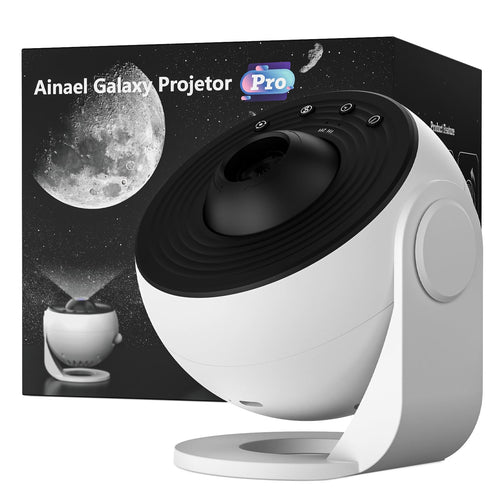 Sternenhimmel Projektor 5K HD mit 3 Glasdiscs 360° drehbar