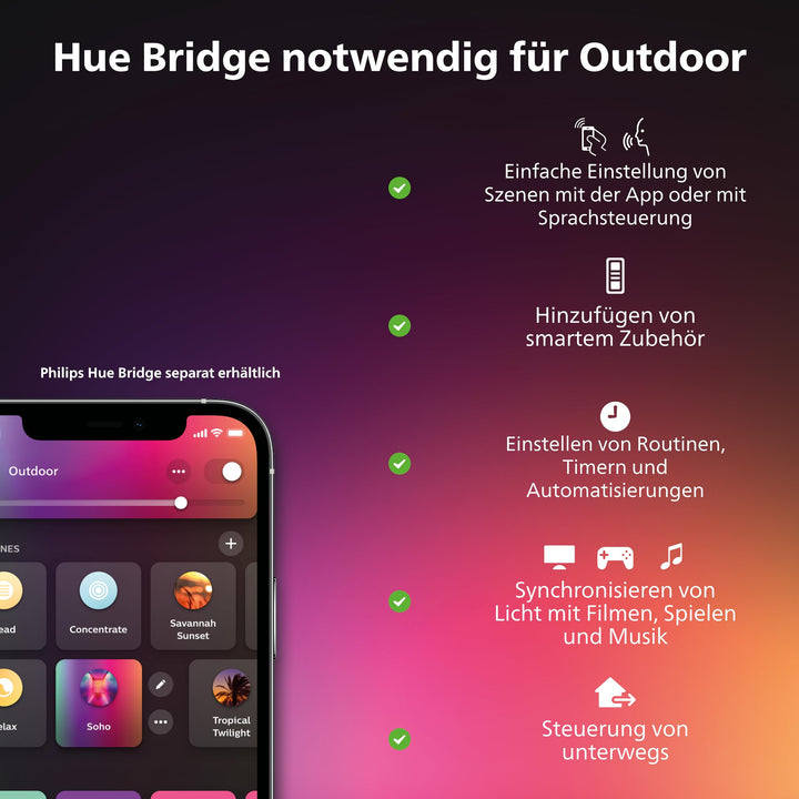 Gartenstrahler LED 3er-Set 16 Mio. Farben IP65 Smart App-steuerbar - Bild 7