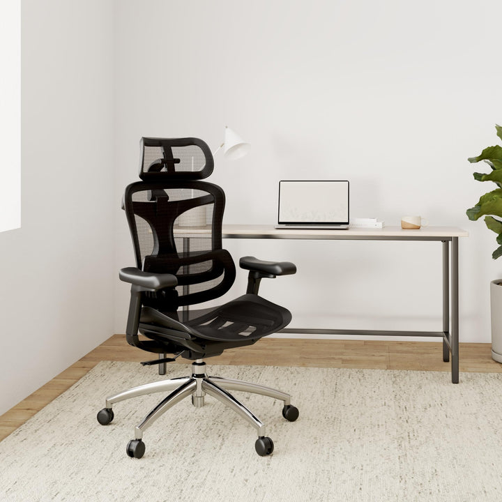 Ergonomischer Bürostuhl Netz mit dynamischer Lendenstütze bis 150 kg - Bild 2