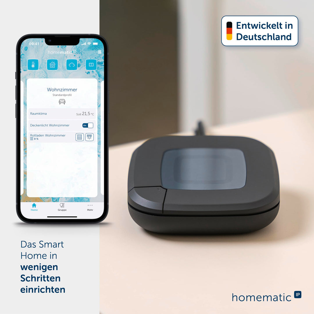 Smart Home Gateway anthrazit mit App &amp; Sprachsteuerung - Bild 2