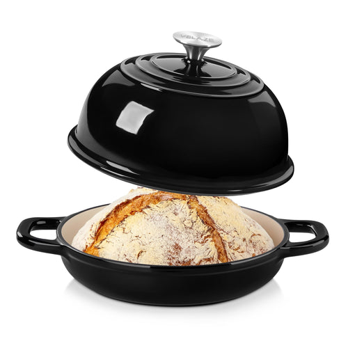 Gusseisen Brotbacktopf emailliert 4,8 L 26 cm Dutch Oven