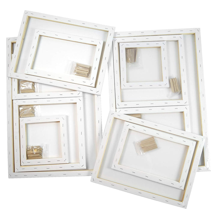 Keilrahmen-Set 12-teilig 30x40 cm FSC Baumwolle vorgrundiert - Bild 9