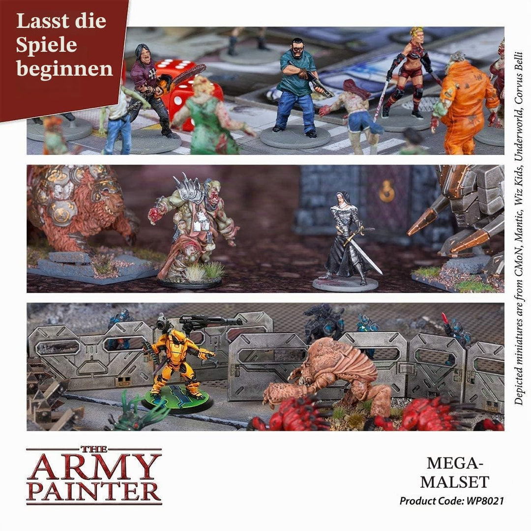Miniatur-Farbset 50 Warpaints mit Wargamer Regiment Pinsel - Bild 5