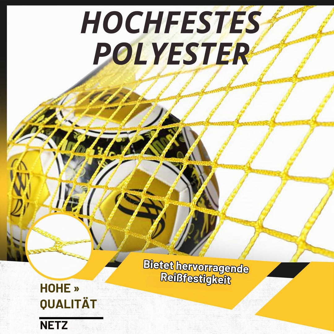 Fussballtor 2-in-1 Pop-up 120x80x80 cm mit Zielzonen Indoor/Outdoor - Bild 3