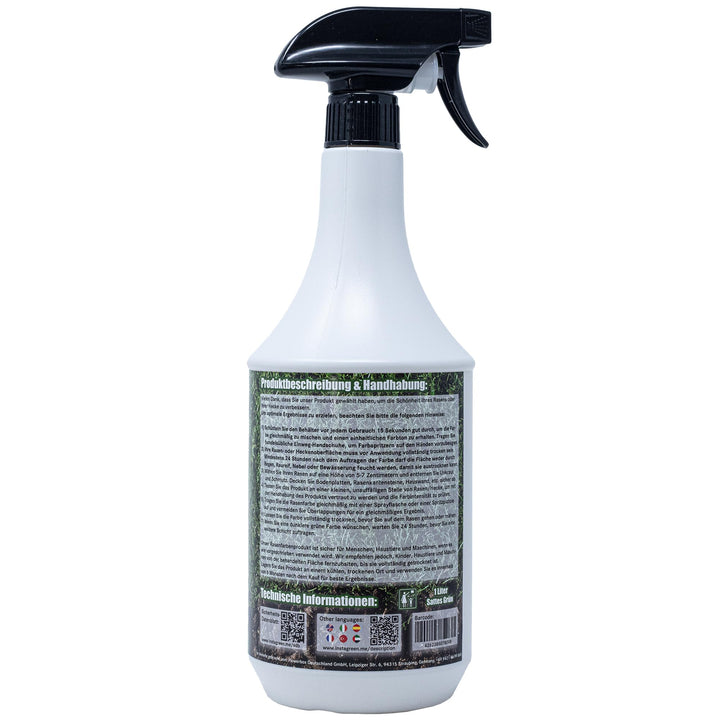 Rasenfarbe gebrauchsfertig 1 L Sprühflasche biologisch abbaubar - Bild 2