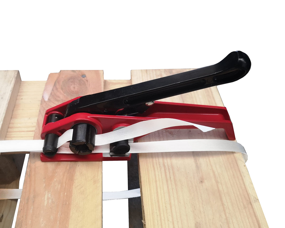 Umreifungsset 16 mm Polyesterband 850 m mit Abroller und Spanner - Bild 8