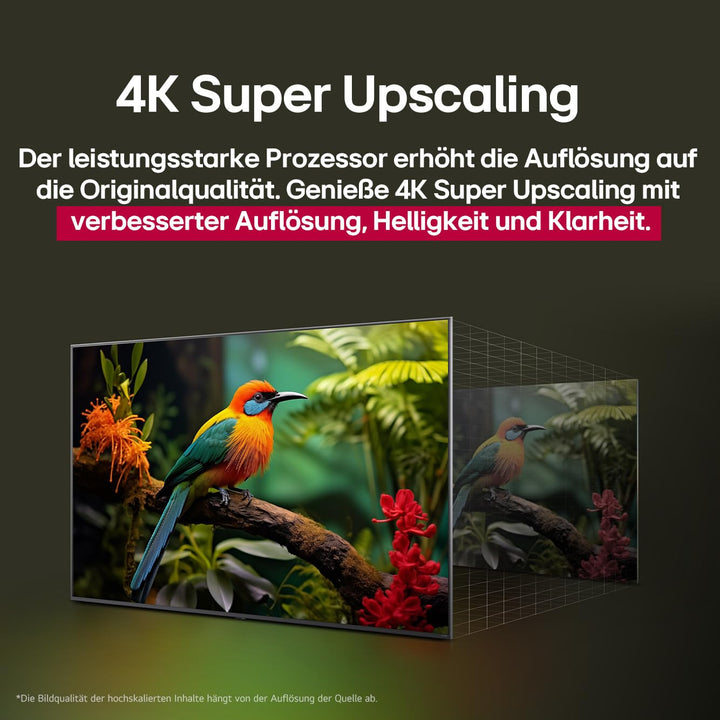 4K NanoCell TV 43 Zoll AI-Prozessor webOS 25 HDR Gaming - Bild 7