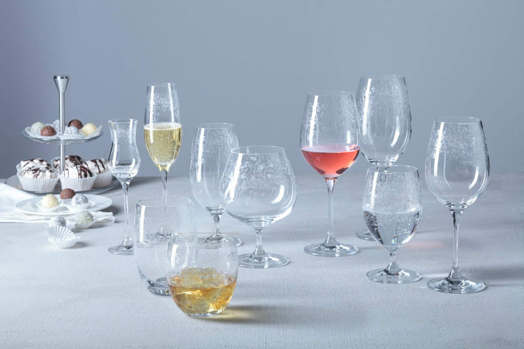 Weissweingläser 6er-Set Blütenranken-Gravur spülmaschinenfest 410 ml - Bild 10