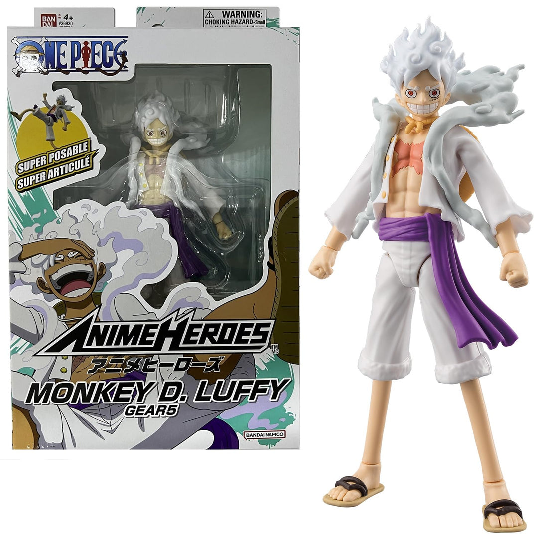 Anime-Figur Monkey D. Ruffy Gear 5 beweglich 17 cm One Piece
