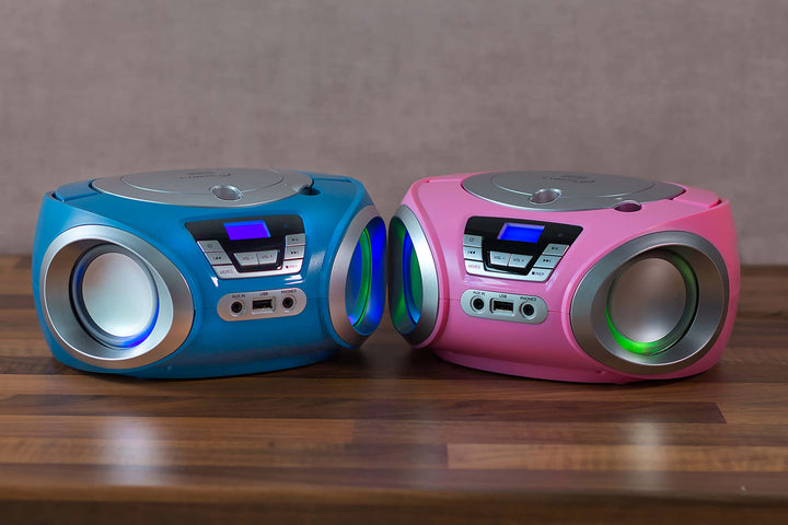 CD-Player mit UKW-Radio und LED-Beleuchtung für Kinder - Bild 6