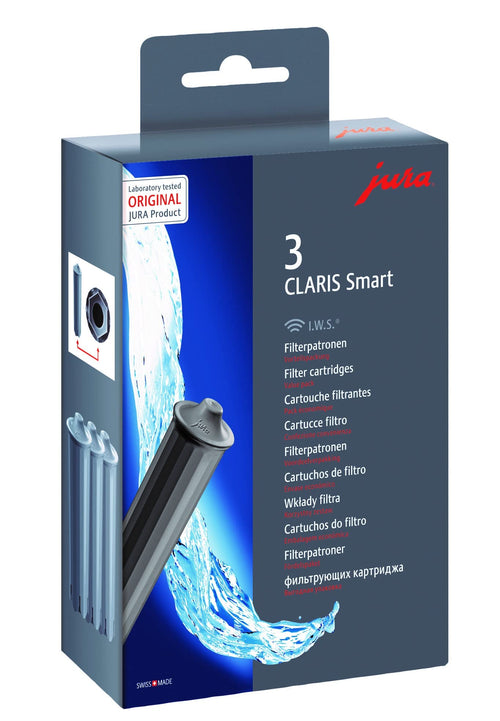 Wasserfilterpatrone für Kaffeevollautomaten 3er-Pack Claris Smart